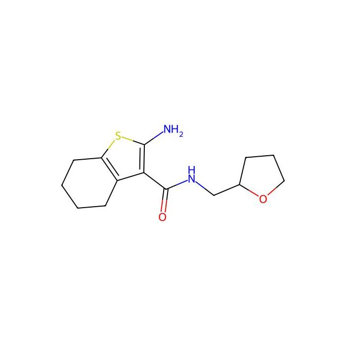 2-amino-N-(oxolan-2-ylmethyl)-4,5,6,7-tetrahydro-1-benzothiophene-3-carboxamide