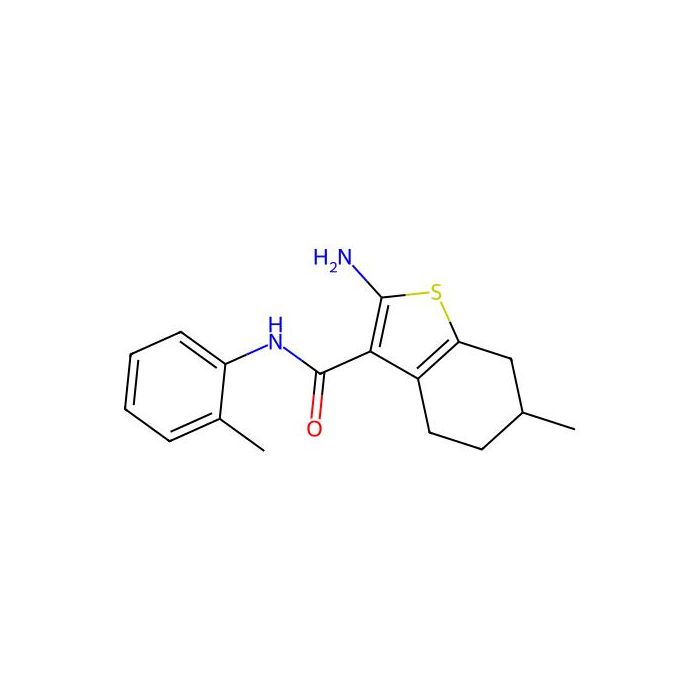 2-amino-6-methyl-N-(2-methylphenyl)-4,5,6,7-tetrahydro-1-benzothiophene-3-carboxamide