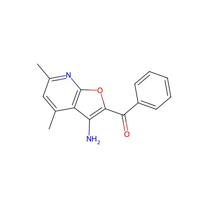 (3-Amino-4,6-dimethylfuro[2,3-b]pyridin-2-yl)(phenyl)methanone