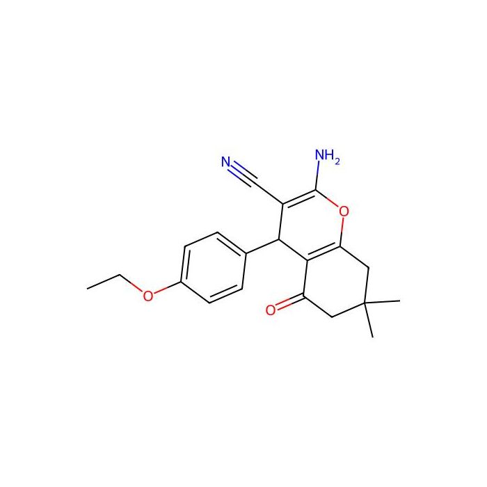 2-amino-4-(4-ethoxyphenyl)-7,7-dimethyl-5-oxo-5,6,7,8-tetrahydro-4H-chromene-3-carbonitrile
