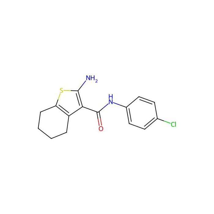 2-amino-N-(4-chlorophenyl)-4,5,6,7-tetrahydro-1-benzothiophene-3-carboxamide