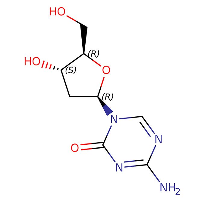 5-氮杂-2'-脱氧胞苷, DNA（胞嘧啶-5）-甲基转移酶 1 抑制剂