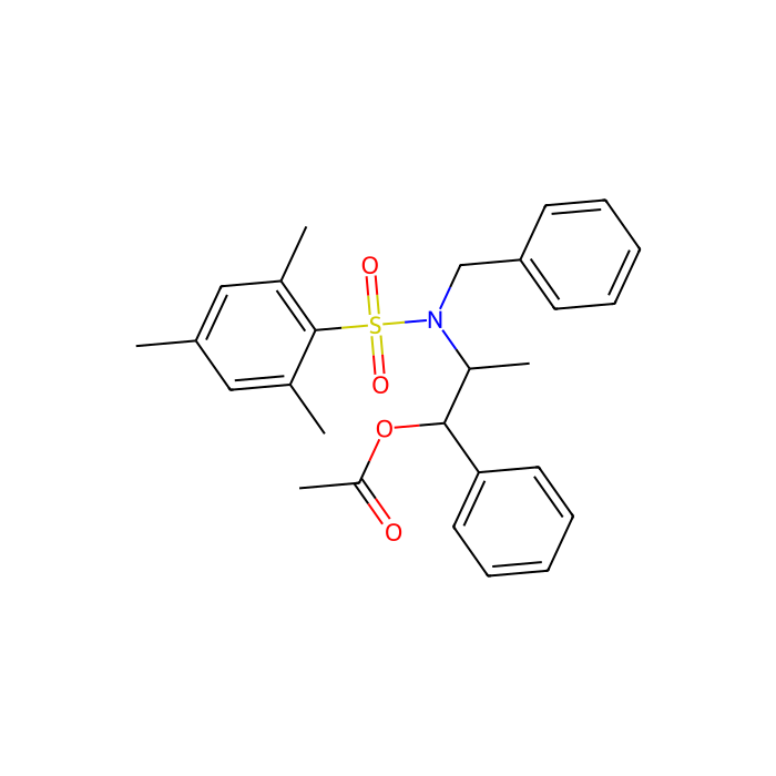 乙酸(1S,2R)-2-[N-苄基-N-(三甲苯基磺酰)氨基]-1-苯基丙酯[交叉醇醛反应用试剂]