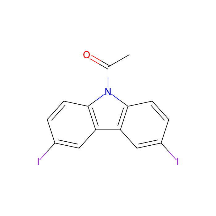 9-乙酰基-3,6-二碘咔唑