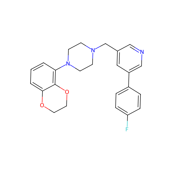 阿多拉嗪, 多巴胺 D3 受体拮抗剂