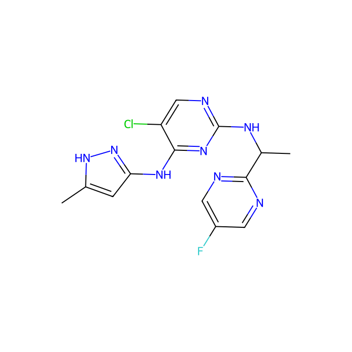 AZD1480,JAK2抑制剂, 酪氨酸蛋白激酶 JAK2 抑制剂