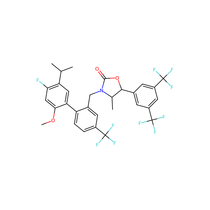 Anacetrapib,胆固醇脂转移蛋白阻滞剂, 胆固醇酯转移蛋白抑制剂