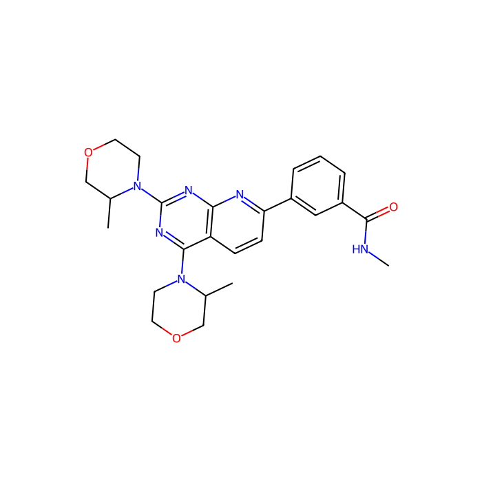 AZD2014,mTOR抑制剂, 丝氨酸/苏氨酸蛋白激酶 mTOR 抑制剂