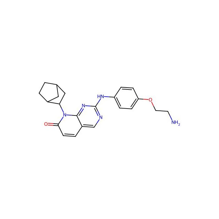 2-[4-(2-Aminoethoxy)anilino]-8-(2-bicyclo[2.2.1]heptanyl)pyrido[2,3-d]pyrimidin-7-one