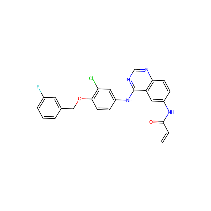 艾力替尼, 表皮生长因子受体抑制剂；erb-b2 受体酪氨酸激酶 2 抑制剂；erb-b2 受体酪氨酸激酶 4 抑制剂