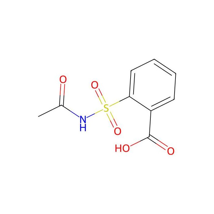 2-(acetylsulfamoyl)benzoic Acid