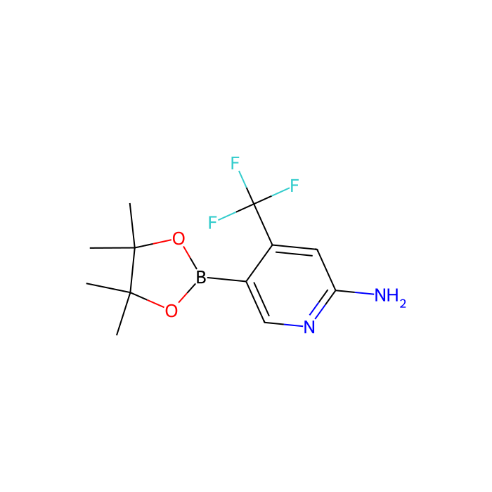 2-氨基-4-三氟甲基-5-吡啶硼酸嚬哪醇酯