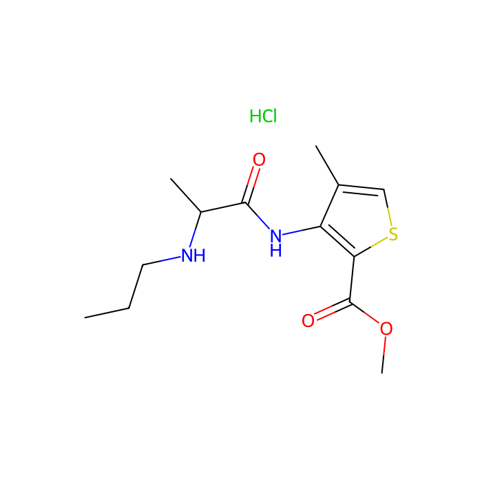 盐酸阿替卡因, 钠通道α亚基阻断剂