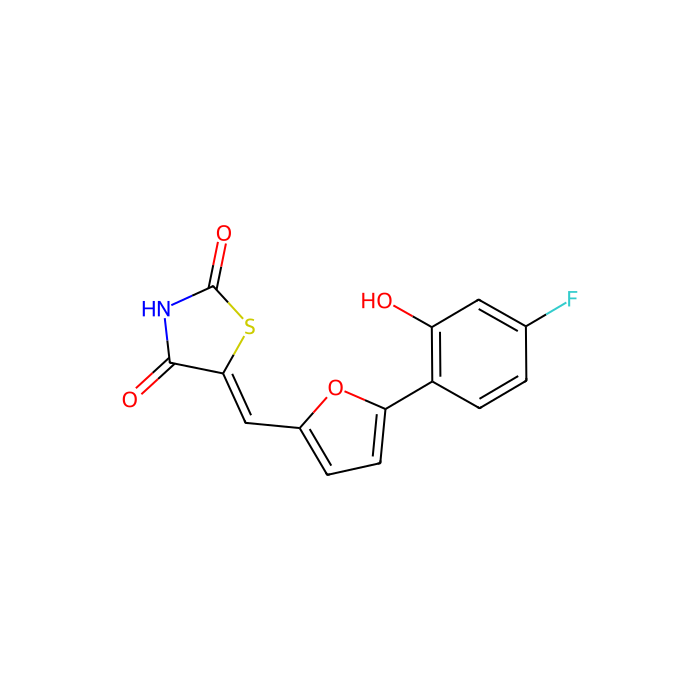 AS-252424,PI3Kγ抑制剂, 磷脂酰肌醇-4;5-二磷酸 3-激酶催化亚基 alpha 抑制剂；磷脂酰肌醇-4;5-二磷酸 3-激酶催化亚基 gamma 抑制剂