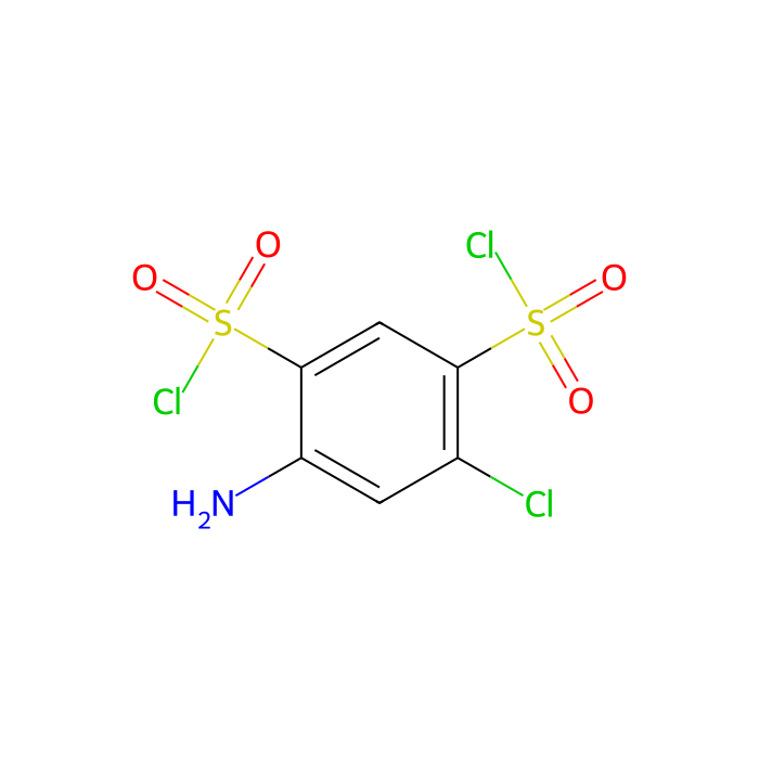 4-氨基-6-氯-1,3-苯二磺酰氯