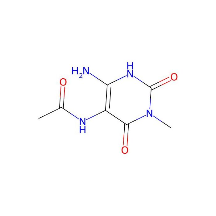 5-Acetylamino-6-amino-3-methyluracil