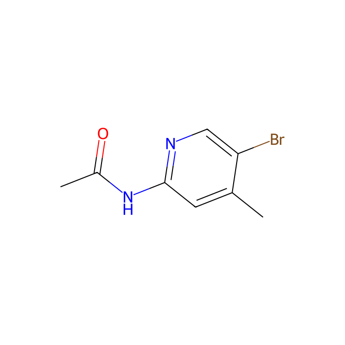 2-乙酰氨基-5-溴-4-甲基吡啶