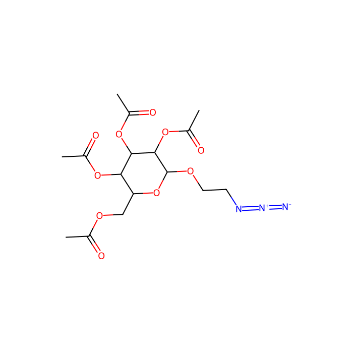 2-叠氮乙基-2,3,4,6-四-O-乙酰-β-D-吡喃葡萄糖苷