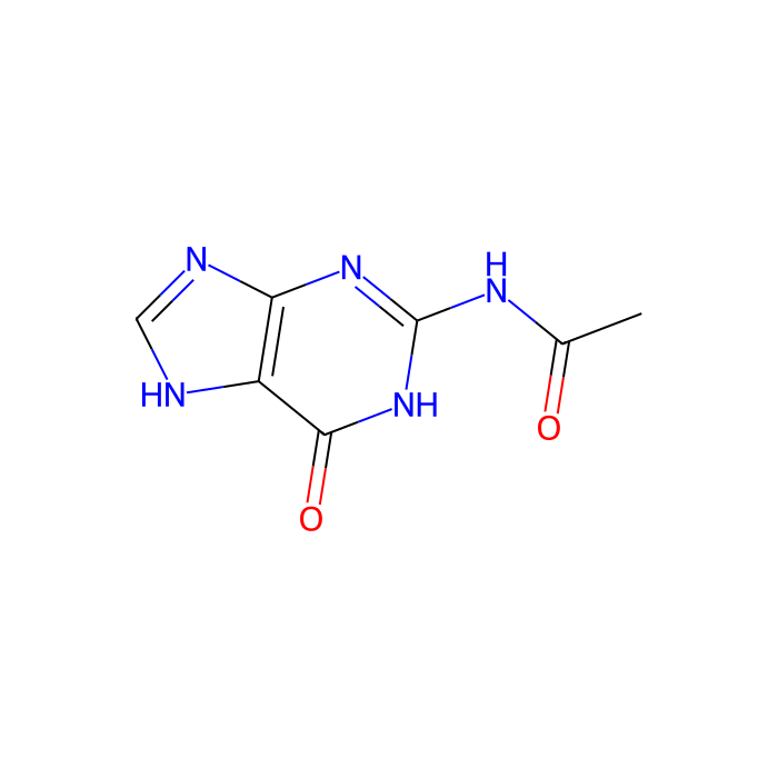 2-乙酰氨基-6-羟基嘌呤
