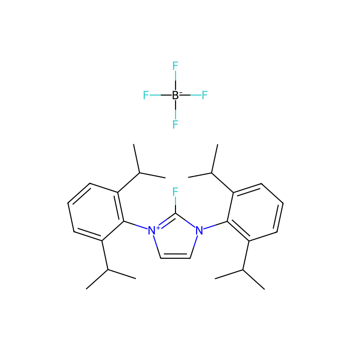 1,3-二(2,6-二异丙基苯基)-2-氟咪唑鎓四氟硼酸盐