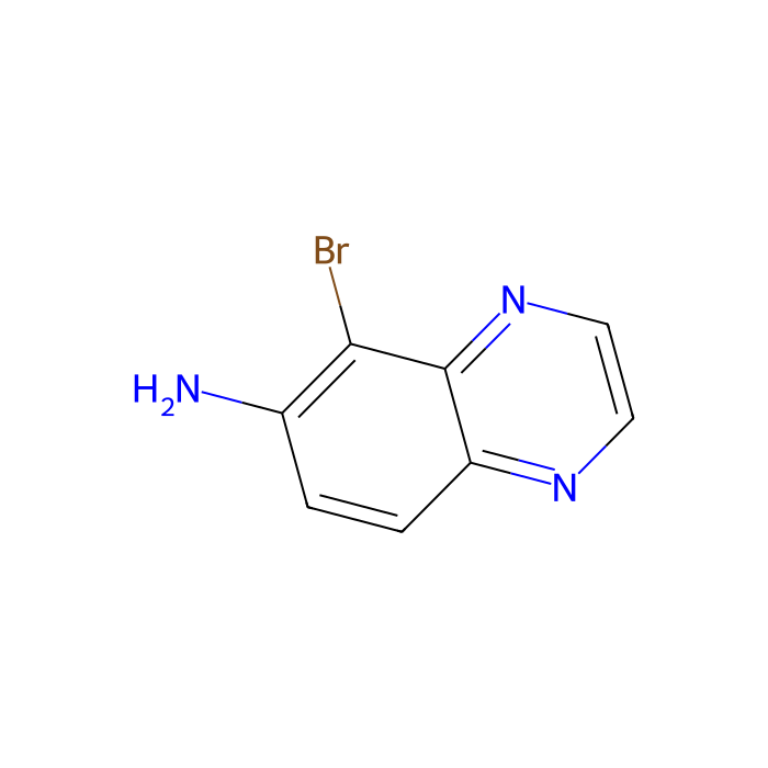 6-氨基-5-溴喹喔啉