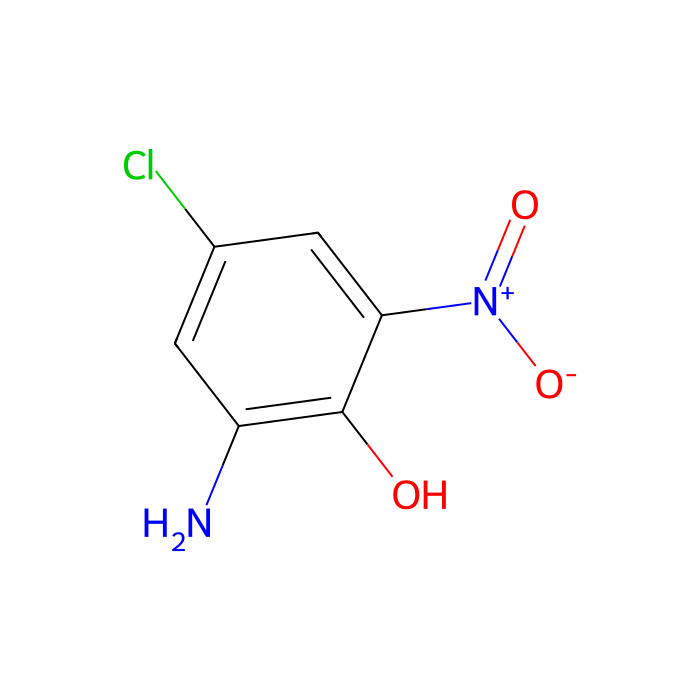 2-氨基-4-氯-6-硝基苯酚