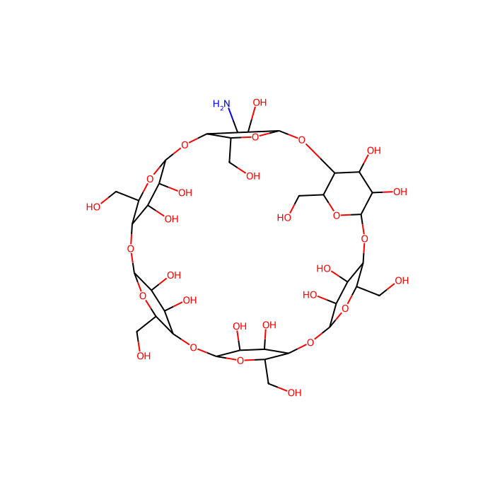 3A-氨基-3A-脱氧-(2AS,3AS)-α-环糊精水合物