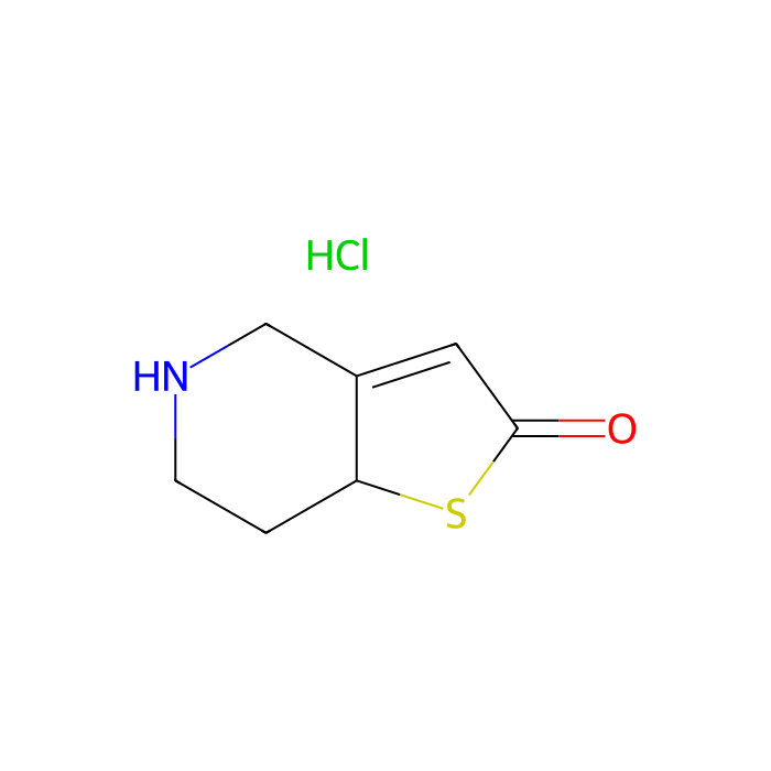 5,6,7,7a-四氢噻吩并[3,2-c]吡啶-2(4H)-酮盐酸盐