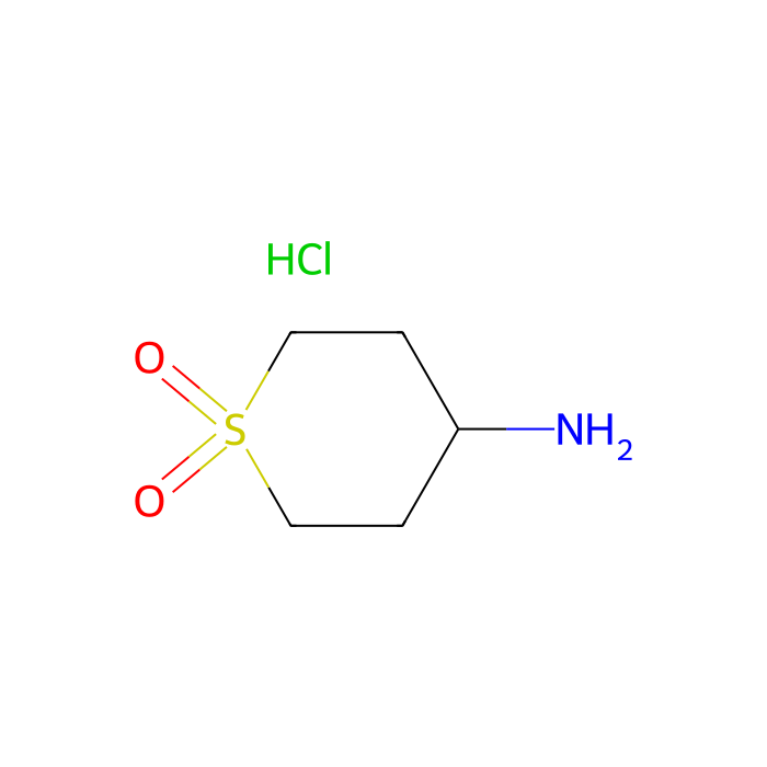 4-氨基四氢-2H-噻喃 1,1-二氧化物盐酸盐