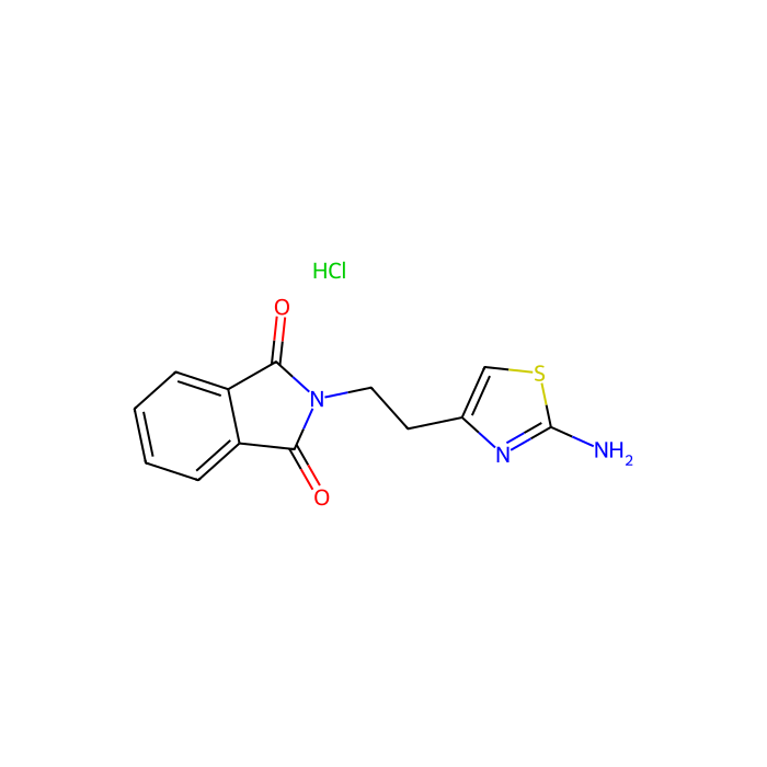 2-氨基-4-[(2-N -邻苯二甲酰亚胺基)乙基] 噻唑盐酸盐