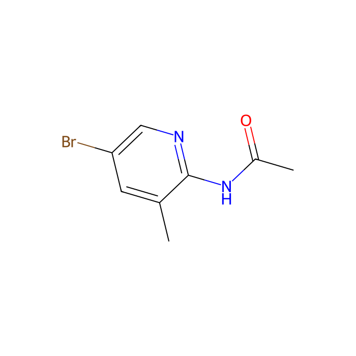 2-乙酰氨基-5-溴-3-甲基吡啶