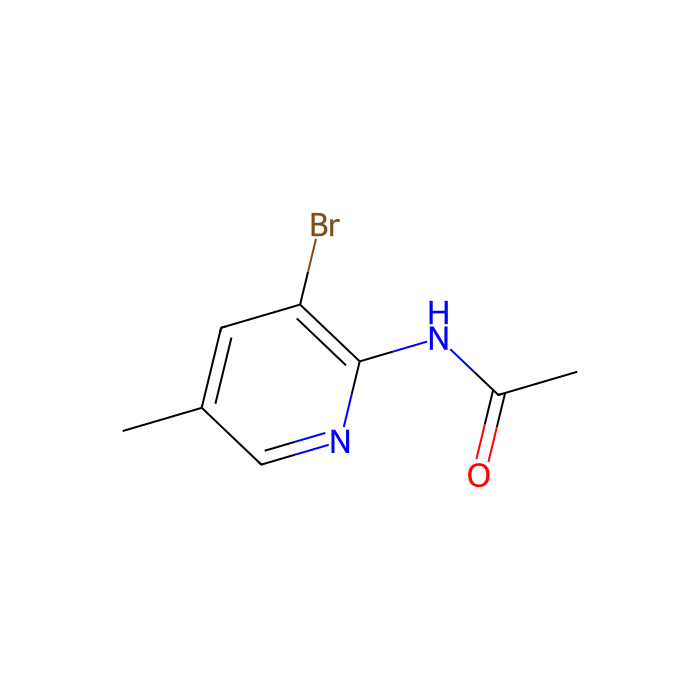 2-乙酰氨基-3-溴-5-甲基吡啶
