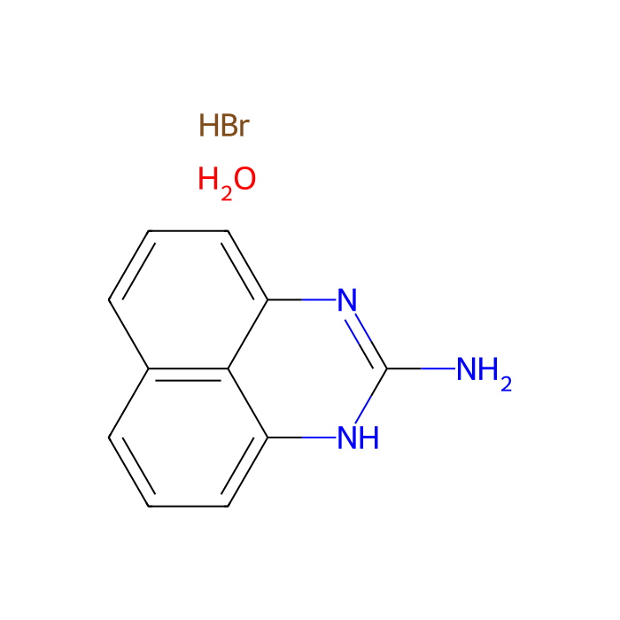 2-氨基萘嵌间二氮杂苯 氢溴酸盐 水合物