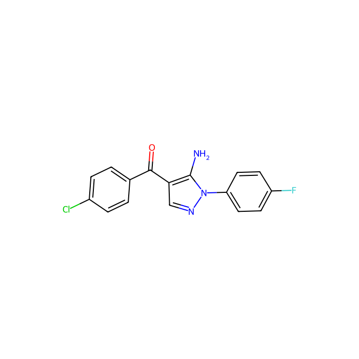 (5-氨基-1-(4-氟苯基)-1H-吡唑-4-基)(4-氯苯基)甲酮