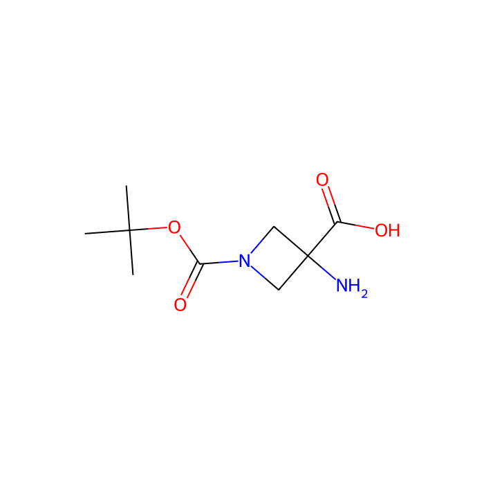 3-氨基-1-[(叔丁氧基)羰基]氮杂环丁烷-3-羧酸