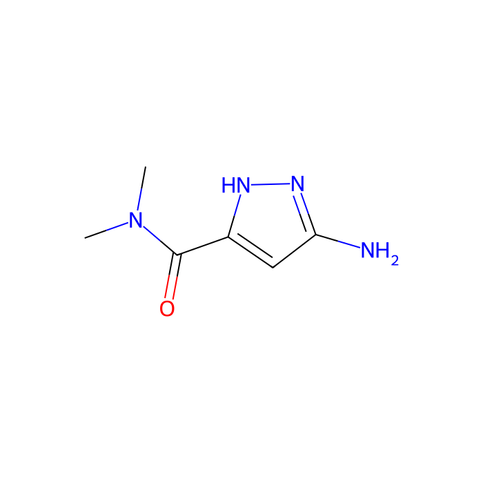 3-氨基-N,N-二甲基-1H-吡唑-5-羧酰胺