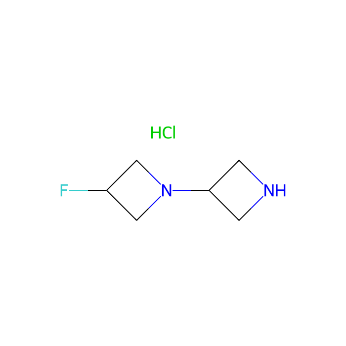 1-(氮杂环丁烷-3-基)-3-氟氮杂环丁烷 草酸