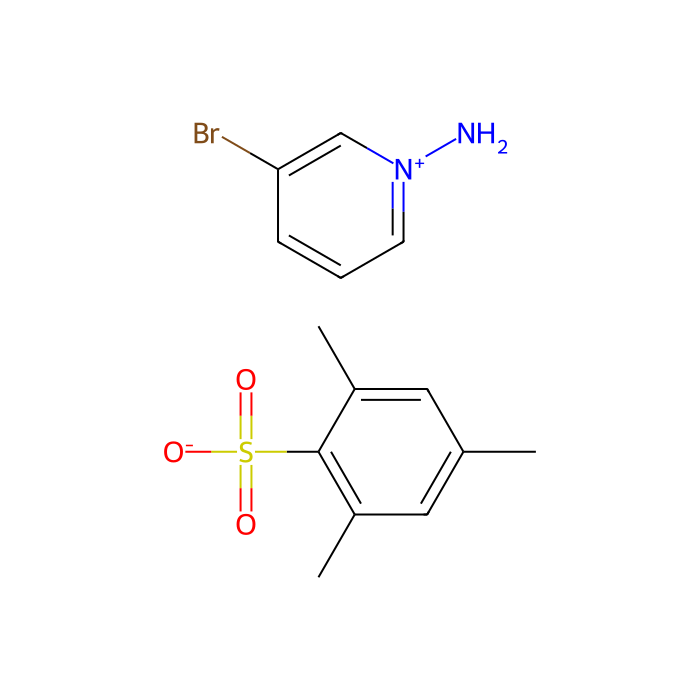 1-氨基-3-溴吡啶吡啶-1-鎓2,4,6-三甲基苯-1-磺酸酯