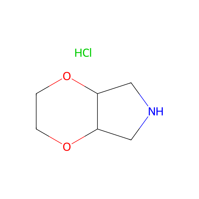 (4aR,7aS)-rel-六氢-2H-[1,4]二恶英[2,3-c]吡咯盐酸盐