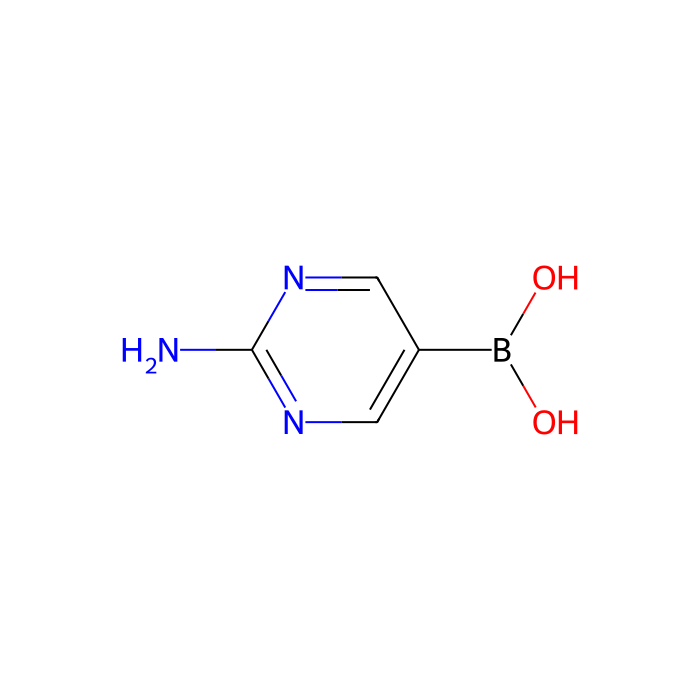 2-氨基嘧啶-5-硼酸 (含不同量的酸酐)
