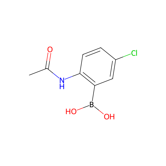 2-乙酰氨基-5-氯苯基硼酸