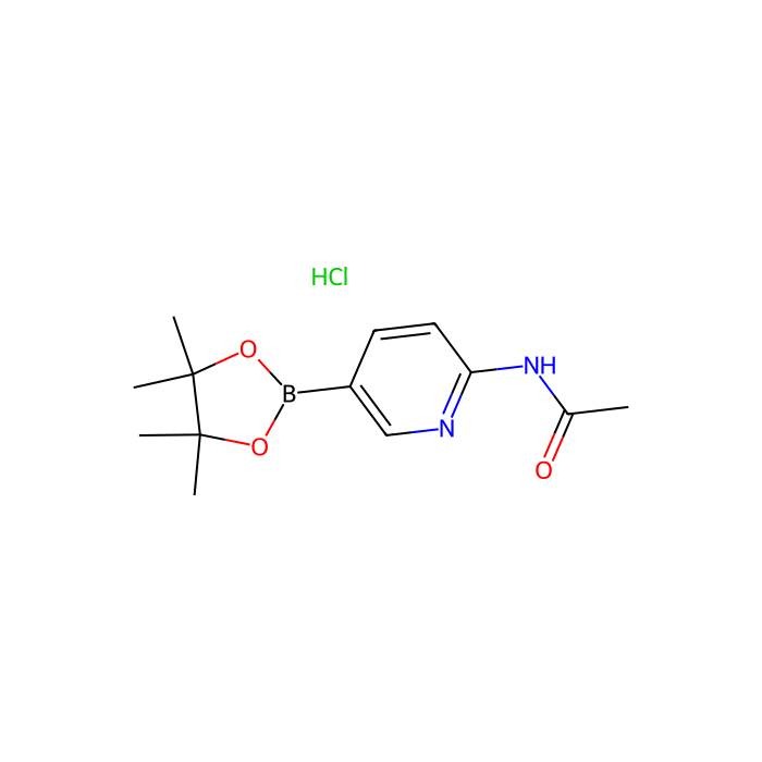 2-乙酰氨基吡啶-5-硼酸,频哪醇酯盐酸盐