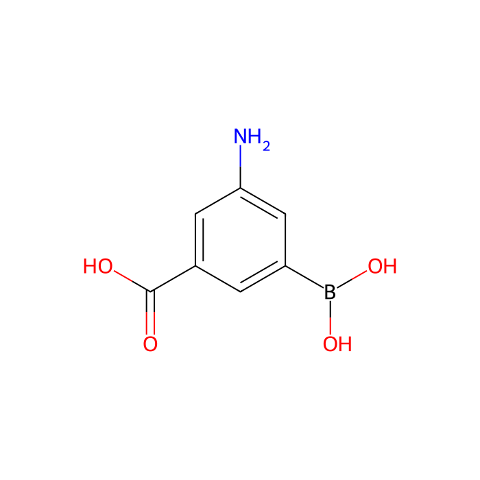 3-氨基-5-羧基苯硼酸(含有数量不等的酸酐)