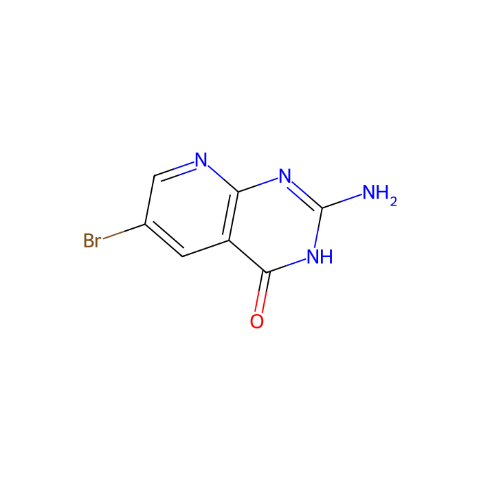 2-氨基-6-溴吡啶并[2,3-d]嘧啶-4(3h)-酮