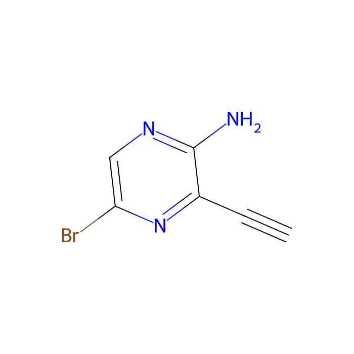 2-氨基-5-溴-3-乙炔基吡嗪