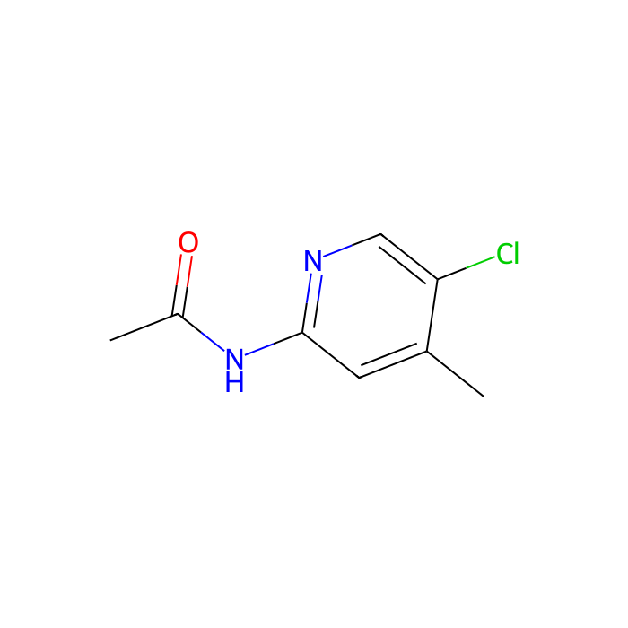 2-乙酰氨基-5-氯-4-甲基吡啶