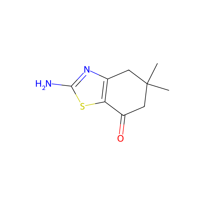2-氨基-5,5-二甲基-5,6-二氢-4H-苯并噻唑-7-酮
