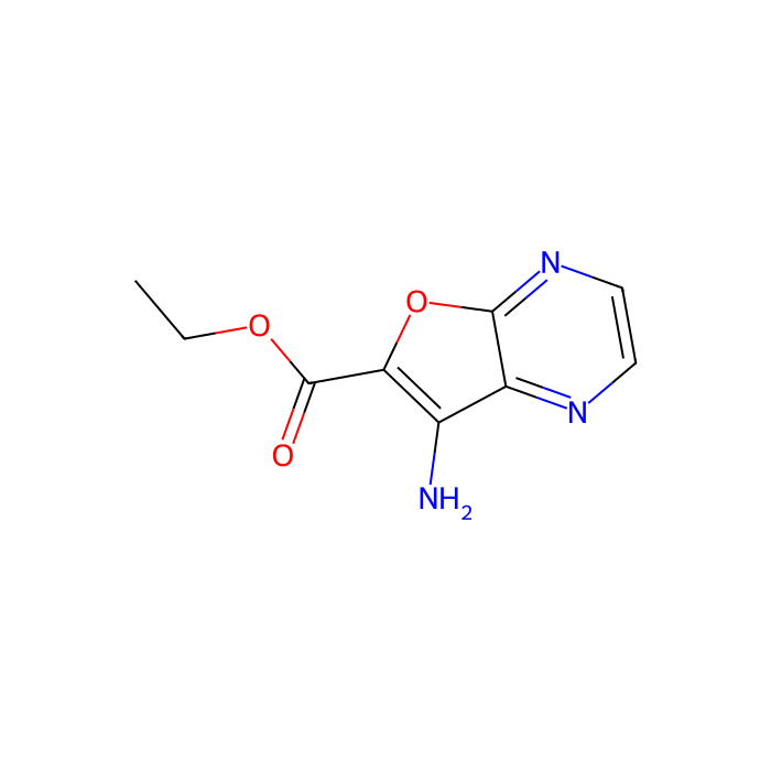 7-氨基呋喃[2,3-b]吡嗪-6-羧酸乙酯