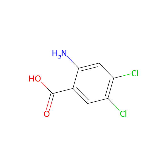 2-氨基-4,5-二氯苯甲酸