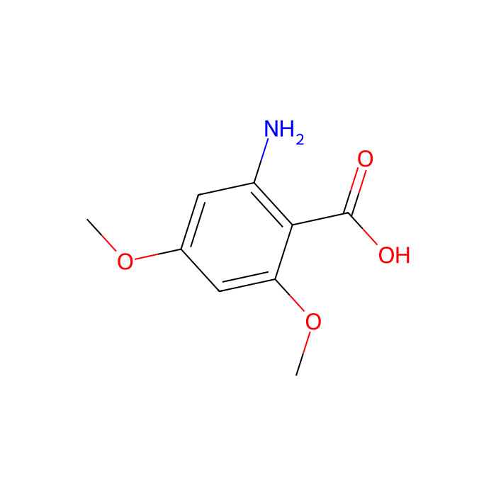 2-氨基-4,6-二甲氧基苯甲酸